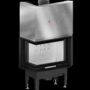 Șemineu Hitze HST54X39.LG 11,2 kW Sticlă Laterală Stânga - Ghilotină