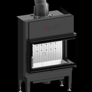 Șemineu Hitze HST68X43.R 9,3 kW Sticlă Laterală Dreapta