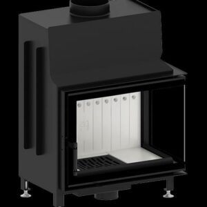 Șemineu Hitze STMA59X43.R 9 kW Sticlă Laterală Dreapta