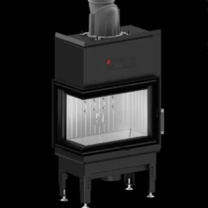 Șemineu Hitze HST54X39.L 5,9 kW Sticlă Laterală Stânga