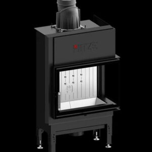 Șemineu Hitze HST59X43.R 7,6 kW Sticlă Laterală Dreapta