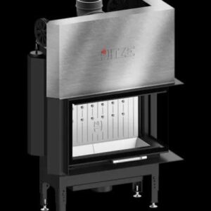 Șemineu Hitze HST68X43.RG 13,2 kW Sticlă Laterală Dreapta - Ghilotină