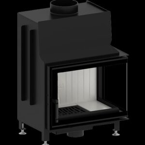 Șemineu Hitze STMA54X39.R 7,5 kW Sticlă laterală Dreapta